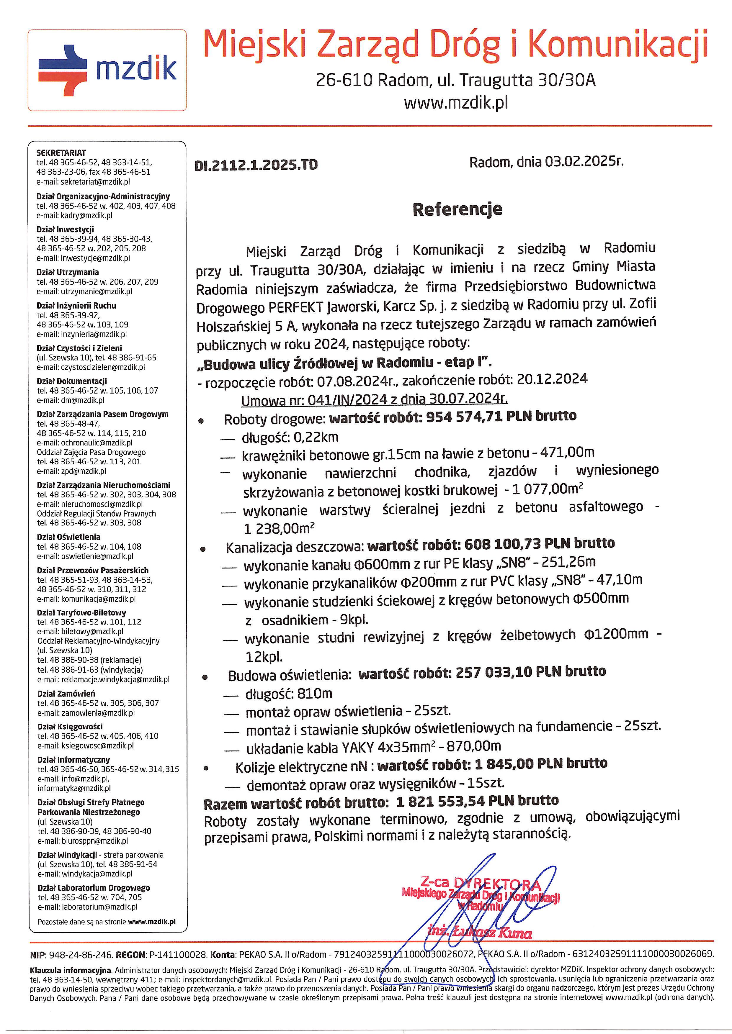 Referencja 1